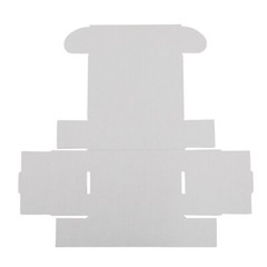 6x4x2” Shipping Boxes 50 Pack White Corrugated Cardboard Box Mailer Paper Boxes