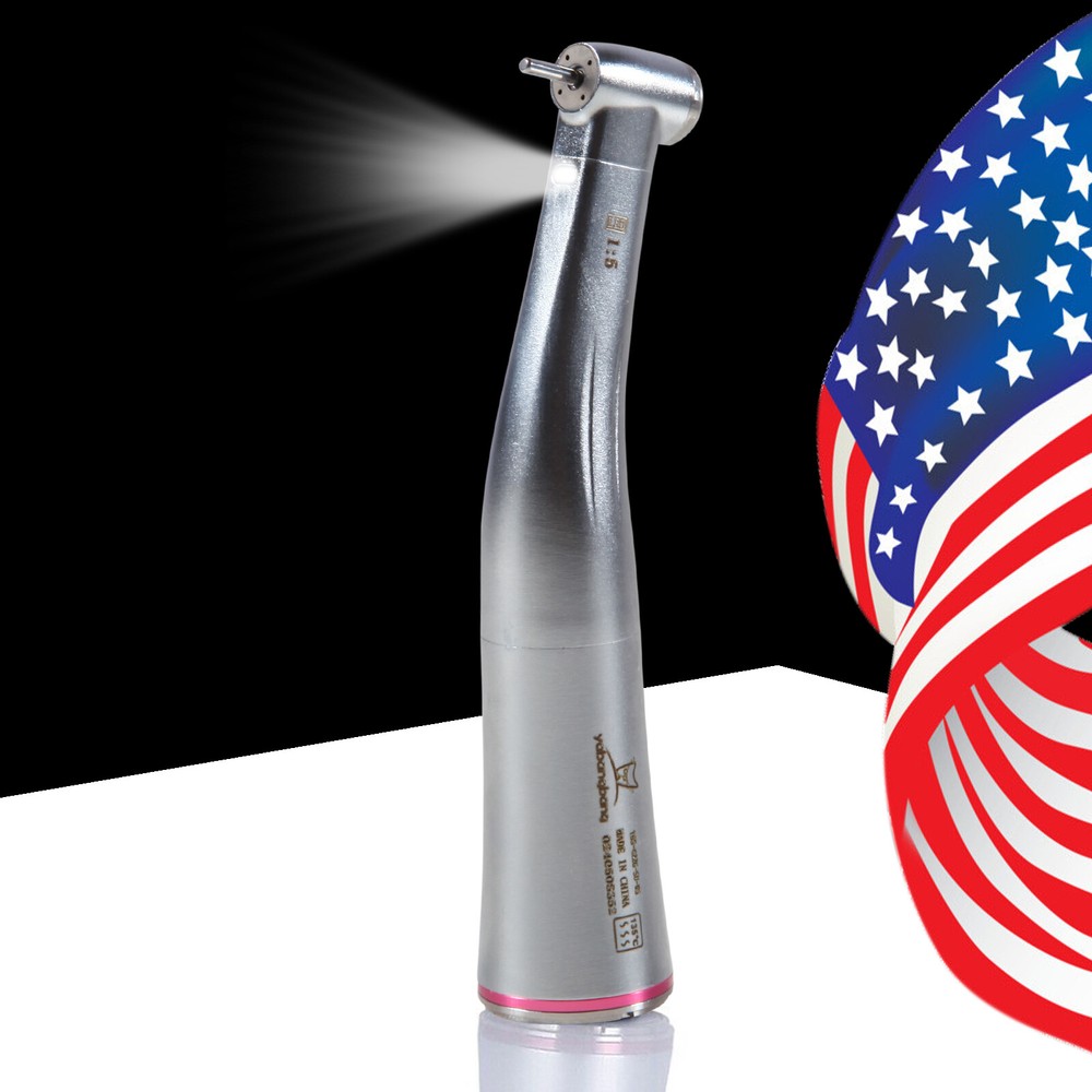 Dental 1:5 Increasing Handpiece Contra Angle LED For NSK Electric Motor E Type