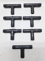 Spears Unbranded 1401-007 3/4×3/4×3/4″ PVC Insert Barbed Tee (Lot of 7)