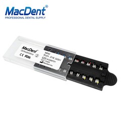 1-50X MacDent Dental Ortho Monoblock Brackets Braces Mini Roth .018 3-4-5 Hooks
