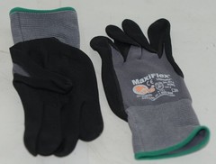 ATG MaxiFlex Ultimate 34 847 M Light Weight Polyurethane Coated Gloves 12 Pair