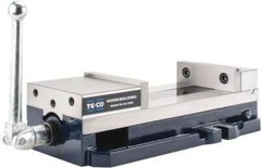 TE-CO 6″ Jaw Width Lock-Down Machine Vise: 8,200 Max Clamp Force (PWS-6900)