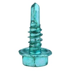 Skywalker #10 Self-Tapping Ground Screws (Box of 100, Green)