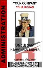 CUSTOM NOVALTY PVC ID CARD – BUYER PROVIDED ARTWORK