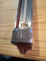 One Moeller Thermometer 30-130°F as pictured Intact Working