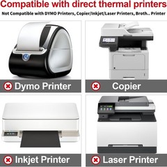 4×6 Thermal Labels 500/Roll, HUOJI Direct 1 Roll | 500 Labels, White