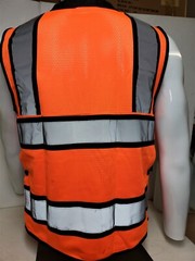 Surveyor Two Tone Safety Vest ANSI/ ISEA 107-2015 Approved (XSmall to 5XL)