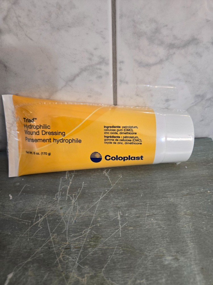 Coloplast Triad Hydrophilic Wound Dressing Paste #1967 6 oz NEW SEALED