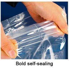 Reclosable Zipper bags 2 Mil Clear Plastic 4×6,5×8,6×9 and 8×10, 100-500Pcs