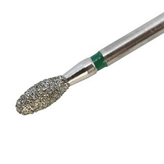 Multi-Use Football Diamond Burs FG 379/023C Egg Coarse Grit Green Friction Grip