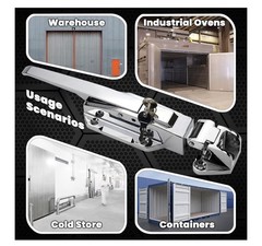 Cooler Door Handle with Latch Complete Cooler Door Latch Kit Freezer Door Handle