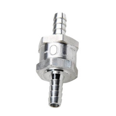 2 Pcs 8mm 5/16″ Fuel Non-Return One Way Check Valve Petrol Diesel Oil Aluminum