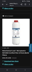 Elkay 51300C WaterSentry Plus Replacement Filters, 3-Pack. Sealed Filters