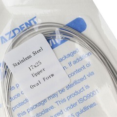 Dental Orthodontic Stainless Steel Arch Wires Rectangular Ovoid Form FDA
