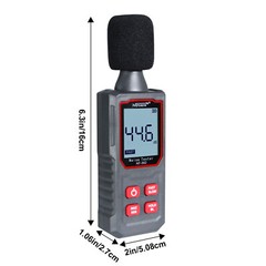 Decibel Meter, Portable Digital Noise Meter 30-130dB Sound Monitoring Tester
