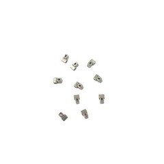 10pc Dental Stops Orthodontic Crimpable Hooks Short/Long/Left Cross tubes Braces