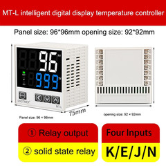 Digital PID Temperature Controller Thermostat Fahrenheit Relay/SSR AC 100V-240V
