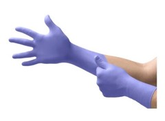 (50/Pk) ANSELL Microflex Supreno EC Nitrile Exam Gloves – XSmall – Violet Blue