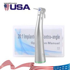 Dental 20:1 Implant Surgery Low Speed LED/ Contra Angle Handpiece
