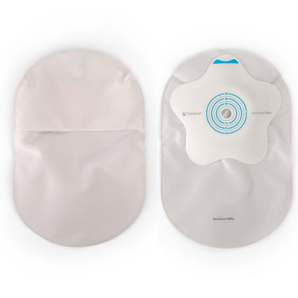 30 Pouches – Coloplast 18152 – SenSura Mio Flip Convex 1-Piece Closed Cut-To-Fit