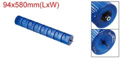 94x580mm Air Conditioner Blower Fan Wheel Flow Fan Assembly Blue