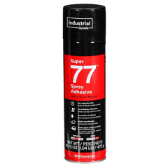 Super 77 Multipurpose Permanent Spray Adhesive Glue, Paper, Cardboard, Fabric, P