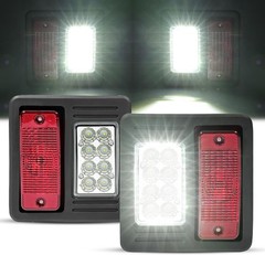 Clear + Red Lens Bobcat Skid Steer S590 S650 LED Tail Light