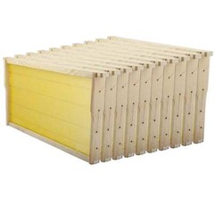 20 Langstroth Beehive Frames Wax Foundations Assembled Wooden Bee Hive Frames