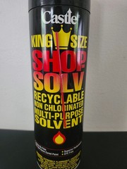 QTY 1 CASTLE C2495 SHOP SOLV NON CHLORINATED MULTI-PURPOSE SOLVENT NOS