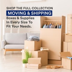 Moving Boxes Medium 18″L x 14″W x 12″H 10-Pack | Corrugated Cardboard Box for S