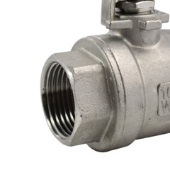 3/4 inch 3/4″ Ball Valve,316 Stainless Steel Full Port,2-Piece, 1000WOG, 2Pack