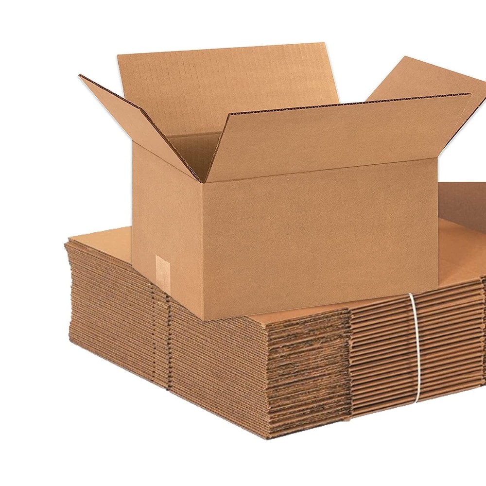 12 x 9 x 6 Shipping Boxes Moving Boxes Corrugated Kraft 25/Bundle 25/Pack