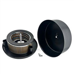 1″ NPT Air Compressor Intake Filter Silencer Assembly Metal Housing W/ Element