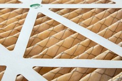 16x20x2 MERV 11 Pleated Air Filters by Glasfloss. 4 Pack. Made in USA.