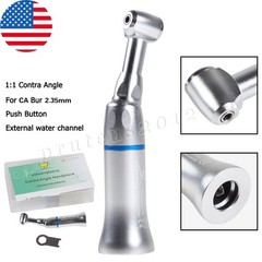 NSK Style Dental Low Slow Speed Handpiece Contra Angle Push Button E-Type USA!!!
