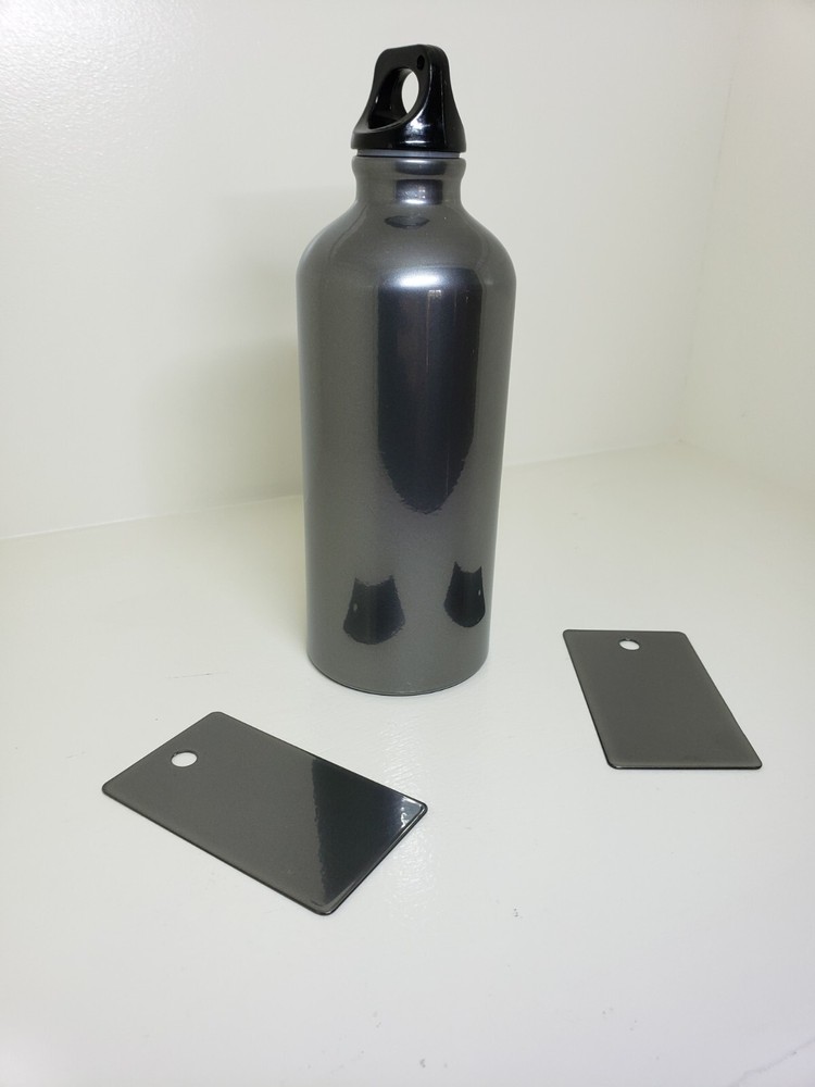 Black Chrome High Gloss Powder Coating Paint 1LB Single stage needs no basecoat!