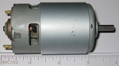 200 Watt Electric 12 VDC Hobby Motor – 25,000 RPM – High Speed Power Fan Cooled