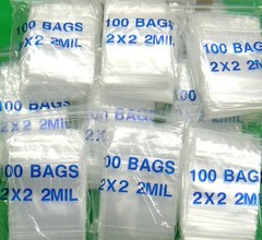 5,000 Plastic Bags 2×2 Zip Seal Lock 2mil Clear Reclosable 2 x 2″ Zip Locking