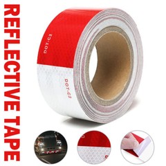 High Visible Auto Reflective Warning Tape Conspicuity Sign Safety Sticker Film