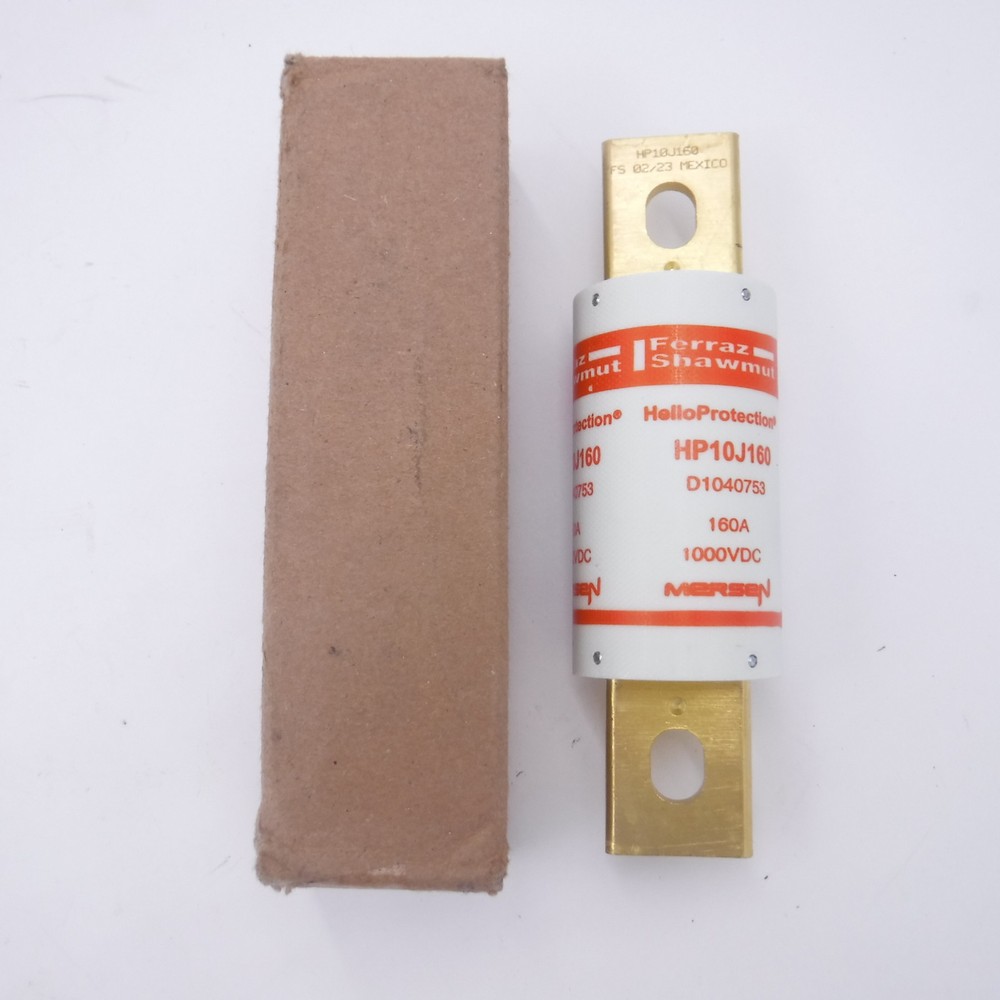 Mersen Ferraz Shawmut HP10J160 Helio Protection Photovoltaic Fuse 160A 1000VDC