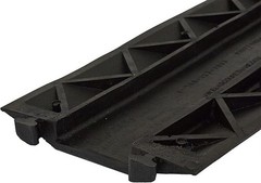 Elasco Dropover Cable Cover with 4″ x 1″ Channel – Black