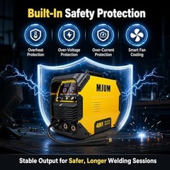 160A 4-in-1 Dual Voltage MIG Welder Flux Core TIG Stick Inverter