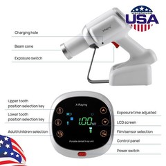 Dental Portable Handhold X Machine Unit Ray with Scatter Shield High Frequency