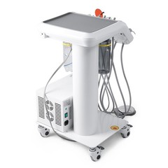 360° Swivel Dental Hygiene Prophy Handpiece Air Motor 4 Holes W/ 4:1 Nose Cone