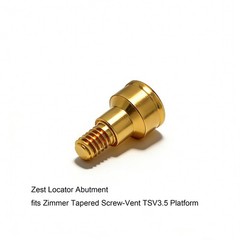 Dental Titanium Abutment for ZIMMER TSV 3.5 Compatible With Zest Locator system