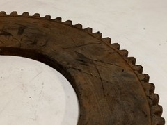 Unbranded 17.5OD 9.340ID steel ring gear industrial machine gear as shown
