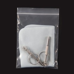 Clear Reclosable Plastic 2-Mil Ziplock Bags Poly Jewelry Zipper Baggies(4″x5″)