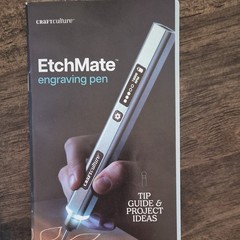 Craft Culture EtchMate Electric Engraving Pen Kit 30 Bits USB Tip Guide CC-005