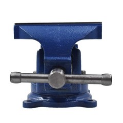 6″ Mechanic Bench Vise Table Top Clamp Press Locking Swivel Base Heavy