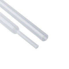 15 ft Dual Wall Adhesive Lined Φ1/4″ 6.4mm 3:1 Ratio Heat Shrink Tubing Clear US